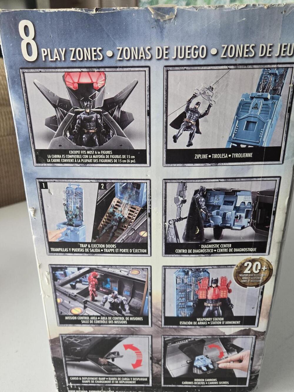 Mattel DC Justice League Flying Fox Mobile Command Center Playset FGG59 NEW